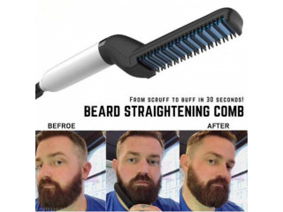 Electric Beard Hair Straightening Comb For Men