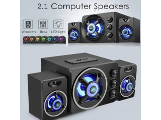 SADA Multimedia 2.1 Desktop Computer Speaker