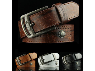 PU Needle buckle Belts Waistband Belt