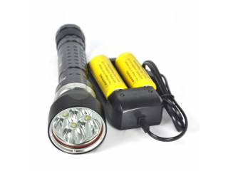 LED Scuba Diving Flashlight Underwater