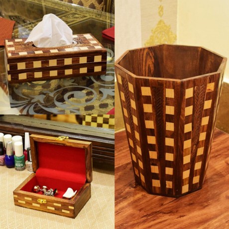 pack-of-3-wooden-handicraft-items-jewellery-box-wooden-basket-tissue-box-big-0