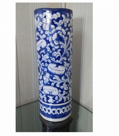 home-decoration-blue-pottery-vase-big-0