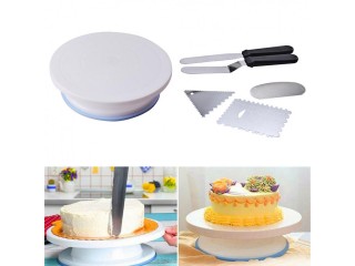 Rotating Revolving Cake Turn table Plate