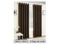 single-pcpanel-plain-eyeletring-curtain-dark-brown-color-small-0