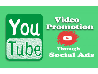 I will do video promotion through social ads