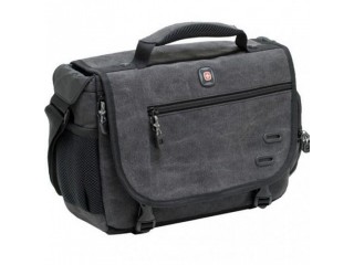 WENGER ZINC DSLR CAMERA MESSENGER BAG