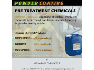 "POWDER COATING PRETREATMENT CHEMICALS"