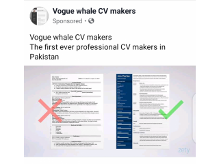 Ab Ghar bathe professional CV banwaein wo bhi sirf 25 Ruppes mein