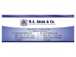 M.A. Awan & Co. Advocates, Tax & Business Consultants