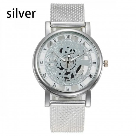 hollow-out-quartz-watch-mesh-belt-steel-dial-pointer-big-0