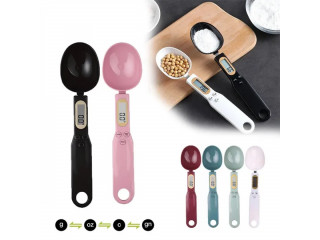 LCD Electronic Kitchen Scale Food Spoon