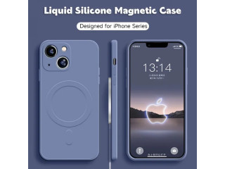 Liquid Silicone Magnetic Case for iPhone 11