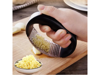 Manual Stainless Steel Garlic Presses Grinder Slicer Cutter