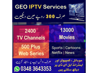 GEO IPTV Asian And World Packages Available