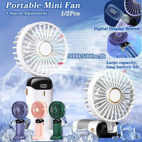 new-portable-handheld-fan-with-led-rechargeable-big-0