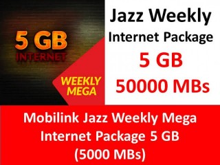 Jazz weekly YouTube offer get GB internet package