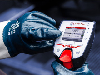 Density and Concentration meter for measuring flammable chemicals in hazardous environments