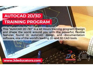 AUTOCAD 2d/3d For Engineers & Students Training Through Live/Online