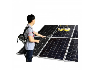 Solar Panel Cleaning Brush (Electrical and Battery Operated)