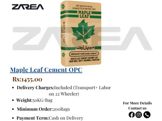 Maple Leaf Cement Available on Zarea