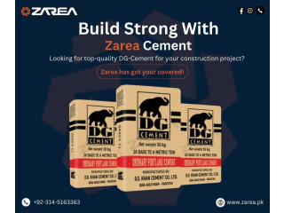 DG Cement (OPC) Now Accessible Online through Zarea