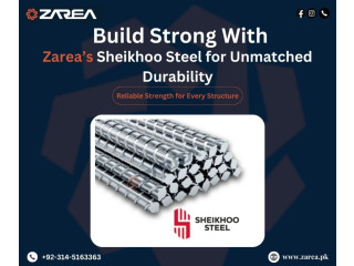 Sheikhoo Steel (Grade 60) Available on Zarea