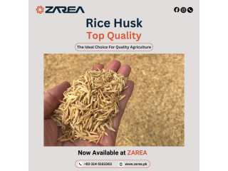 Rice Husk Now Available at Zarea Limited