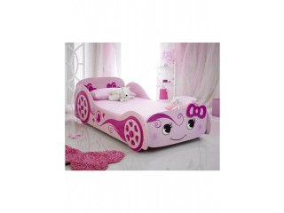 Herbie Car Bed For Girls - Pink